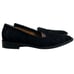 Aquatalia Golda Black Suede Leather Pointed Toe Loafer Waterproof Shoes Size 9