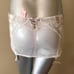 Victoria's Secret Lace Skirt Garter Belt With Built In V-String large