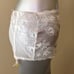 Victoria's Secret Lace Skirt Garter Belt With Built In V-String large