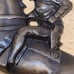 Vintage 1940's Penna State Police Horseback Doorstop/Bookend Brass / Bronze