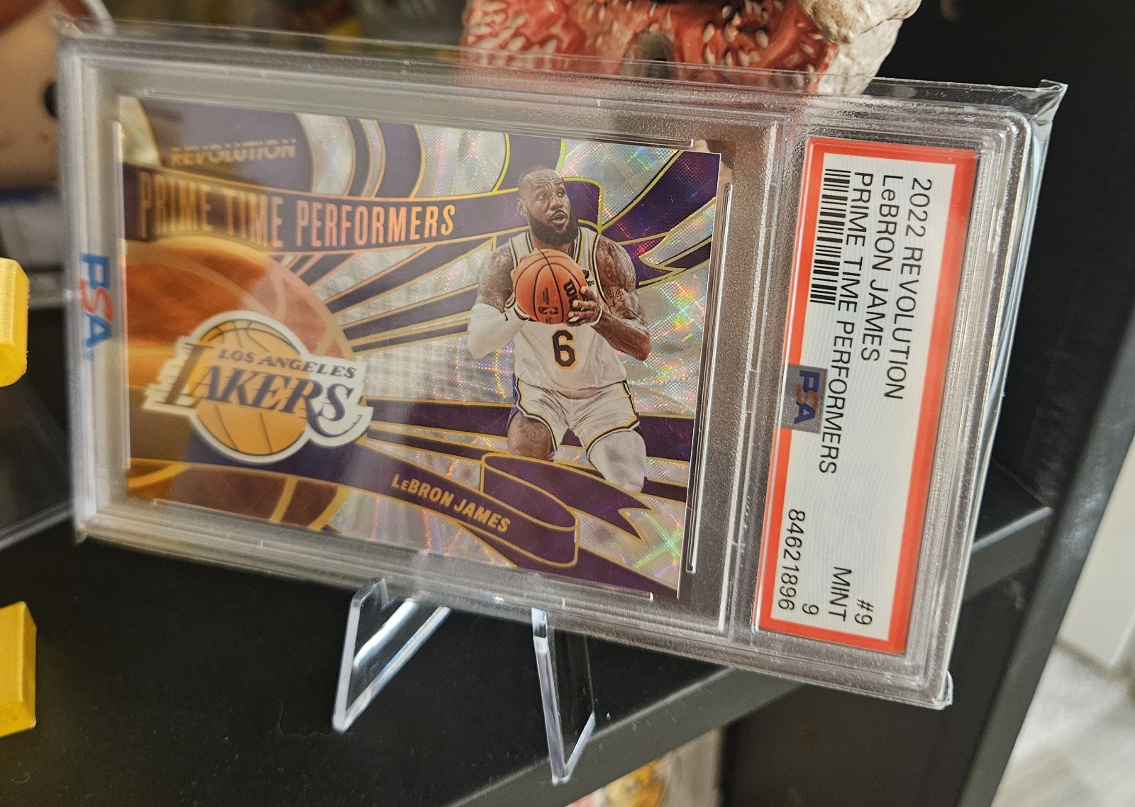 Lebron James 2022 Revolution Prime Time Performers PSA 9