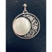 Montana Silversmiths Vintage Silver Mother of Pearl Necklace and Earrings Set