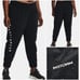 UNDER ARMOUR Women's Woven Branded Joggers Active Pants in Black Size 1X NEW