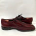 Johnston and Murphy Size 14 Men Burgundy Leather Lace up Dress Shoes 59-10193