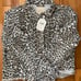 Cheetah print jean jacket