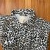 Cheetah print jean jacket