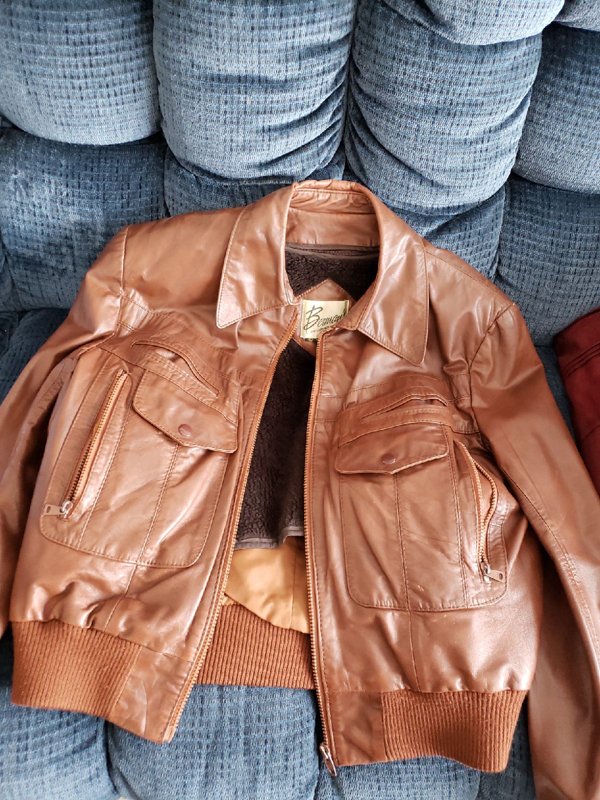 Berman vintage leather jacket