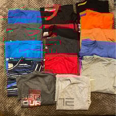 Nike, Under Armour, Puma, Adidas t-shirt bundle
