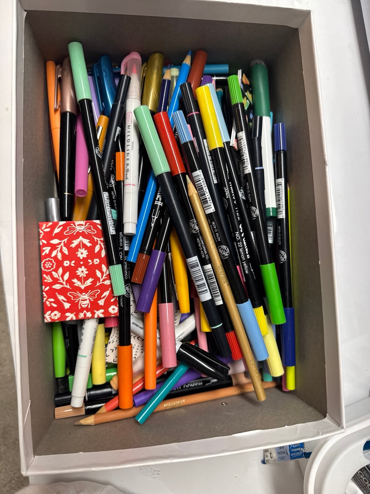 Lots of markers