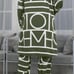 Woman Geometric Print Long Shirt Dress with wide Leg Pants with Pockets SIZE 0XL