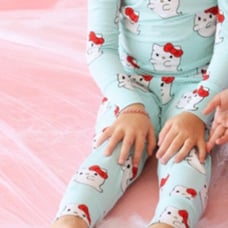 posh peanut Hello Kitty ghost halloween pjs 5/6 NWT
