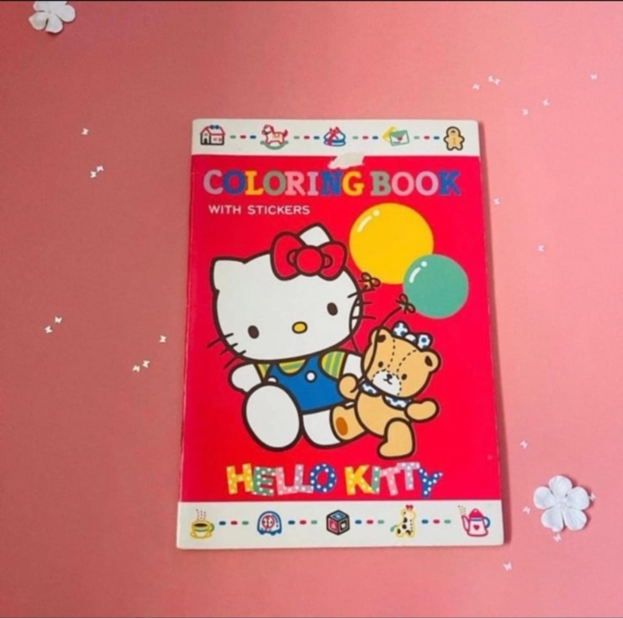 Sanrio Hello Kitty coloring book