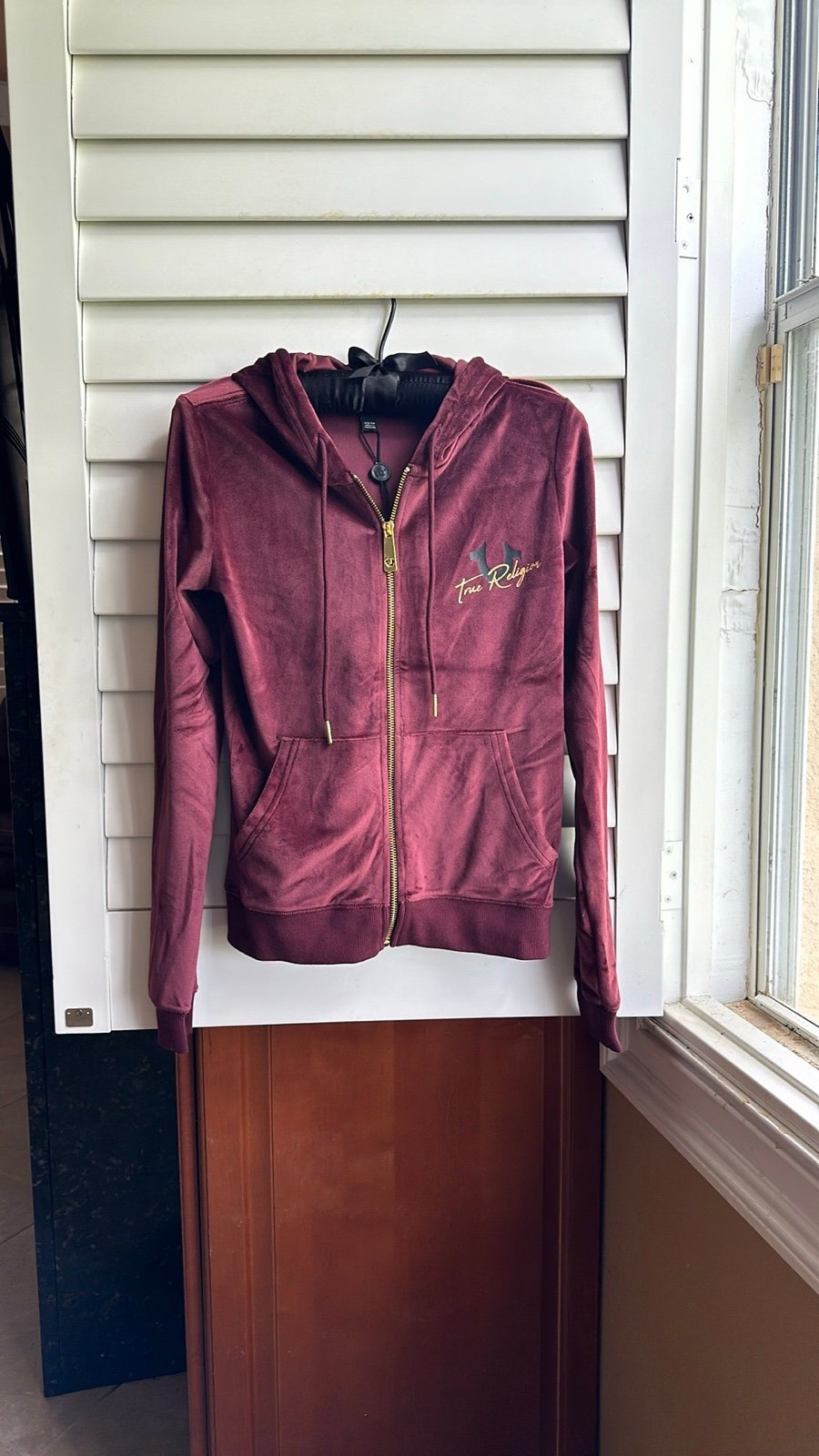 True Religion dazzled hoodie and joggers.