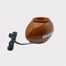 PartyLite Scentglow NEW Scent Wax Warmer Brown Football Sports Electric Ceramic