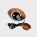 PartyLite Scentglow NEW Scent Wax Warmer Brown Football Sports Electric Ceramic