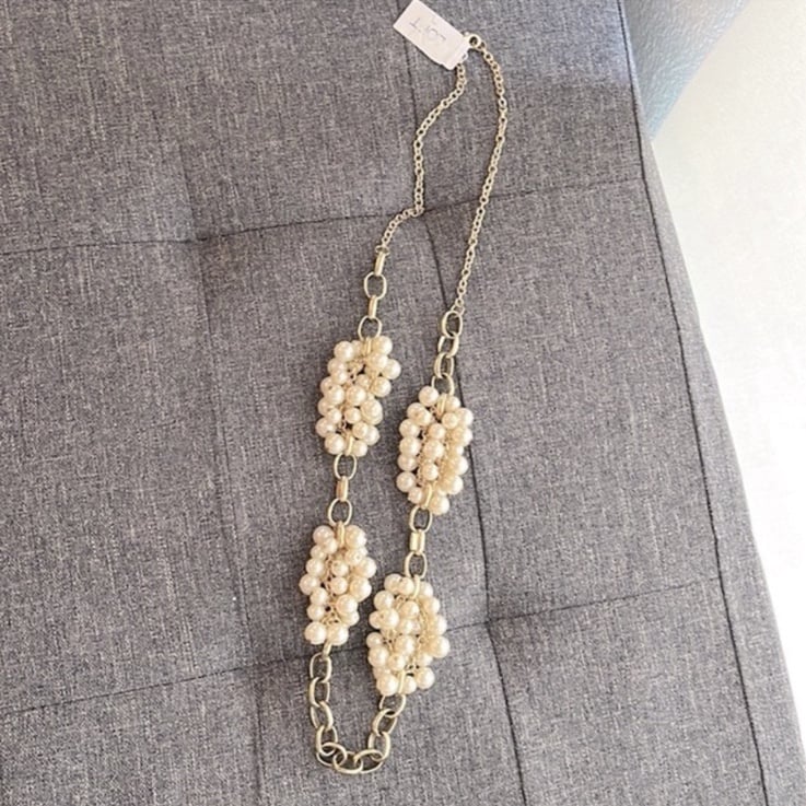 LOFT Pearl Necklaces Mercari