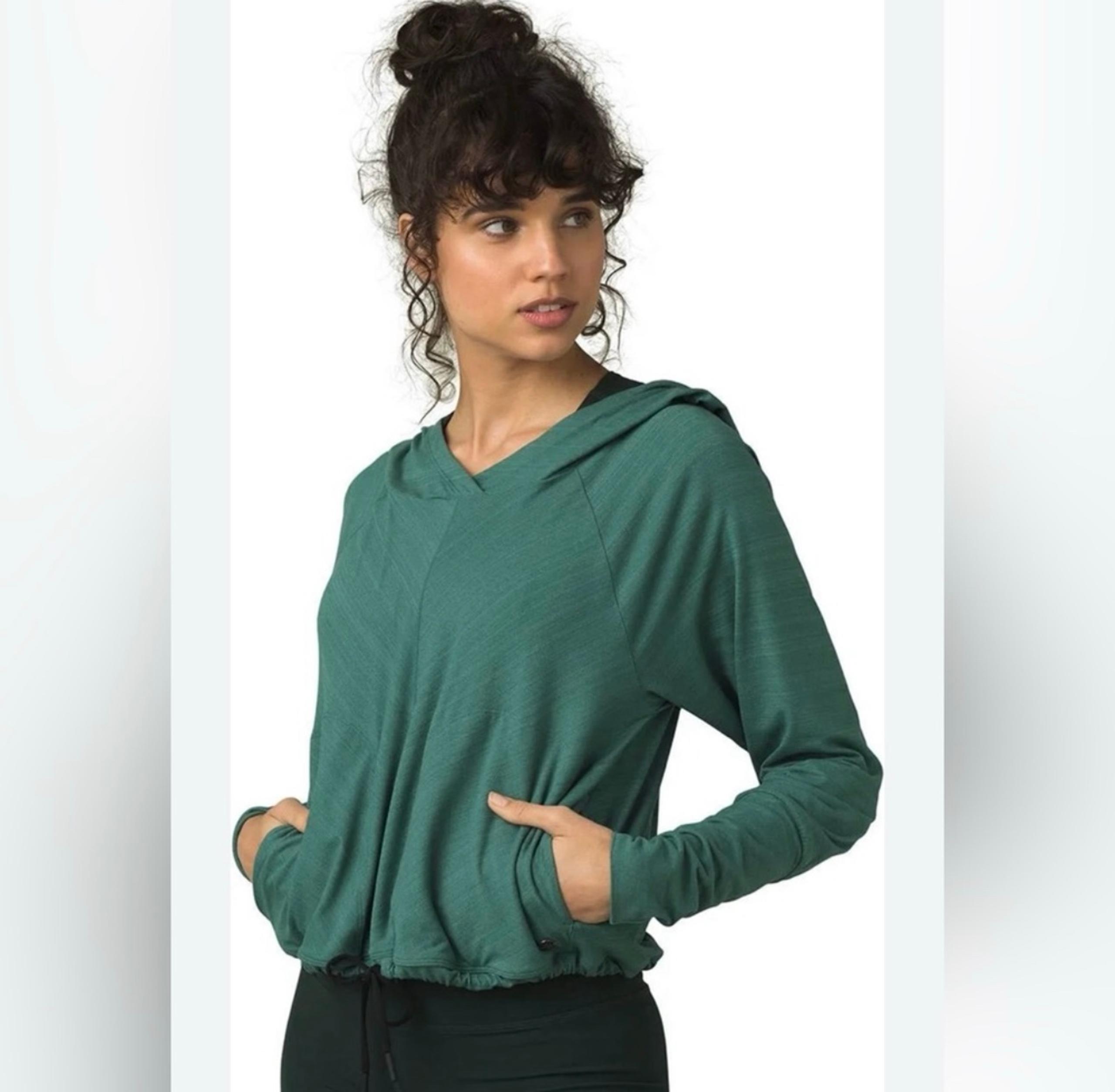 Prana Women’s Inigma Hoodie Green Size XS