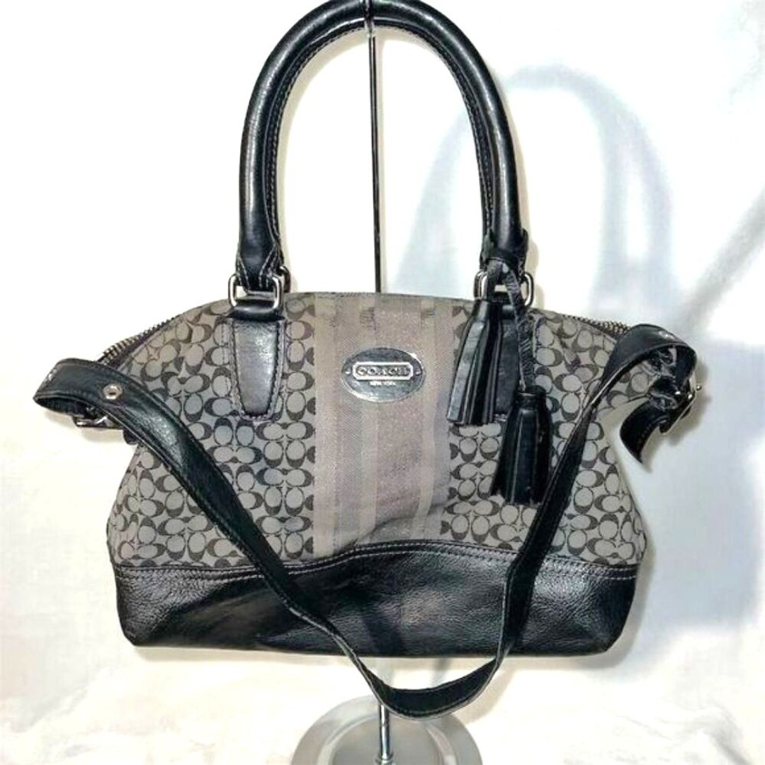 Coach Signature Legacy Molly Convertible Satchel Handbag