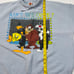 Vintage 90s Loony Tunes Taz Tweety Bird Aint We Cute Collared Sweatshirt XL