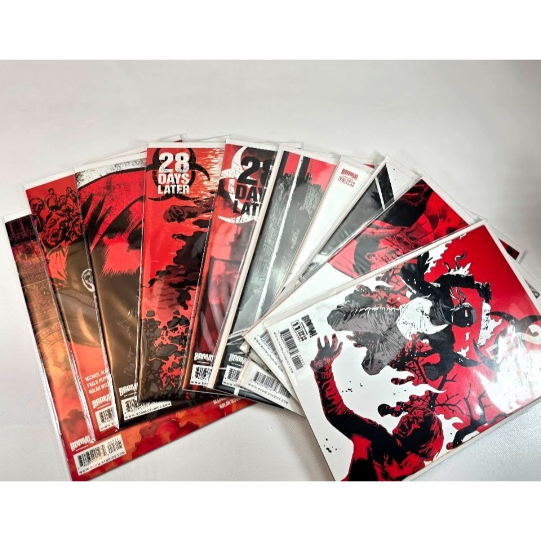 28 Days Later Boom Studios Lot of 10 Iss 11, 13, 14, 15, 16, 17, 18, 19, 21, 23