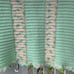NEW Handmade Pastel sea green Knit Crochet BABY Afghan Blanket Infant