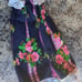 Mattel Barbie Fashion Doll Clothing Clothes Vintage MOD Floral Dress Skirt Clone