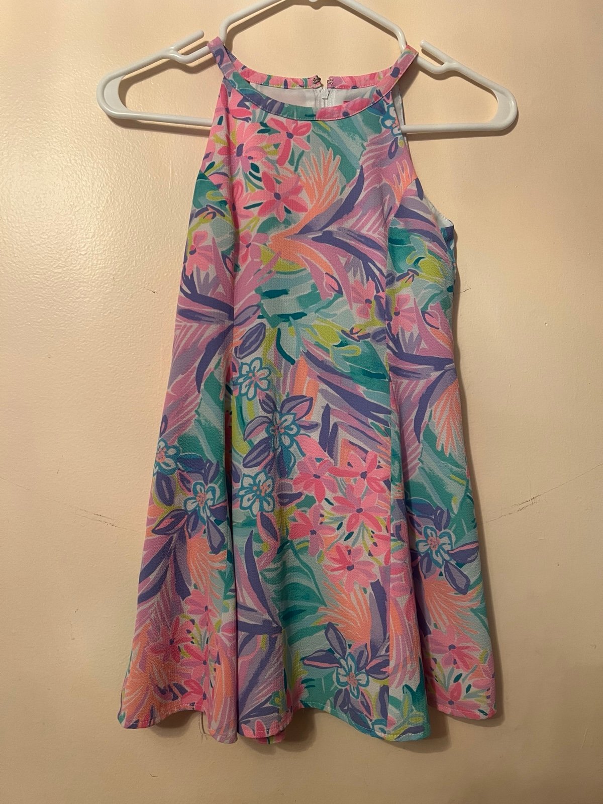 Lilly Pulitzer girl Fernanda "It Was All a Dream" dress, girls size 8