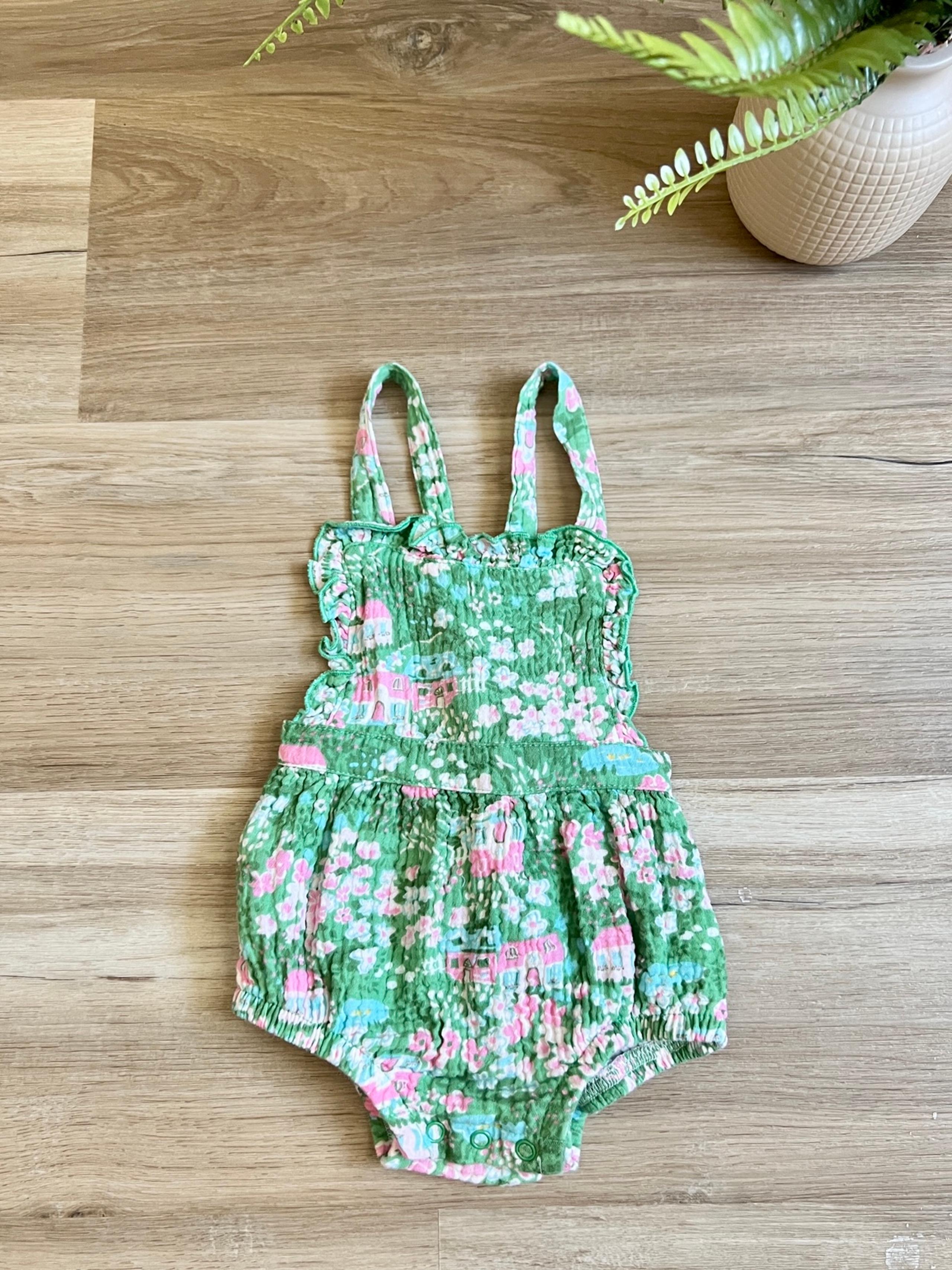 Baby girl Boutique bubble/Romper size 12 months