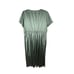 Baltic Born Poppy satin midi dress Women’s Sz XXXL Winter Green Front Tie Flowy
