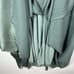 Baltic Born Poppy satin midi dress Women’s Sz XXXL Winter Green Front Tie Flowy