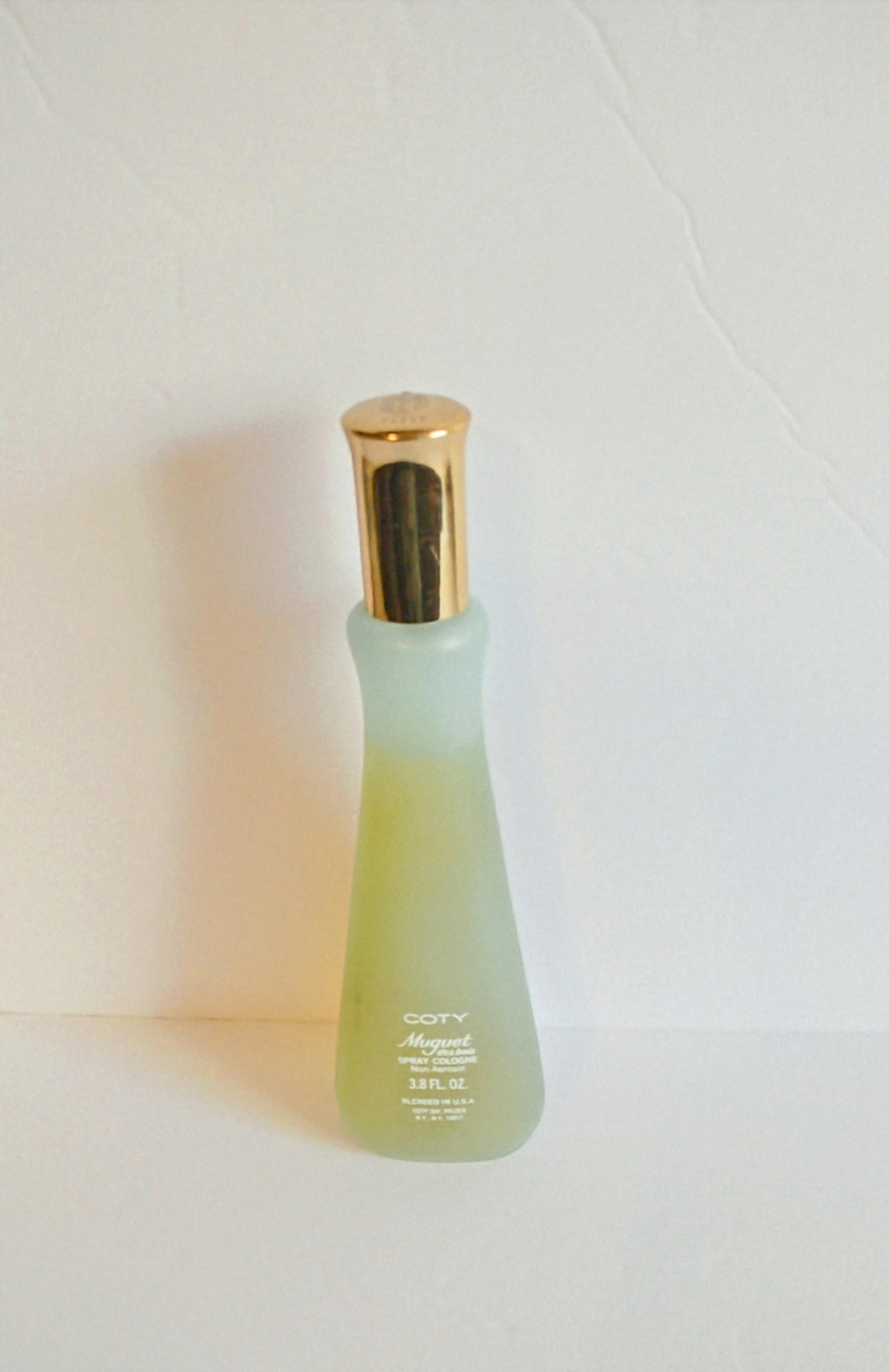 Vintage Muguet des Bois spray cologne 3.8 FL OZ almost full!! - Coty