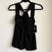 NEW Clara Sun Woo Black Halter Top size XS