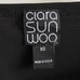 NEW Clara Sun Woo Black Halter Top size XS