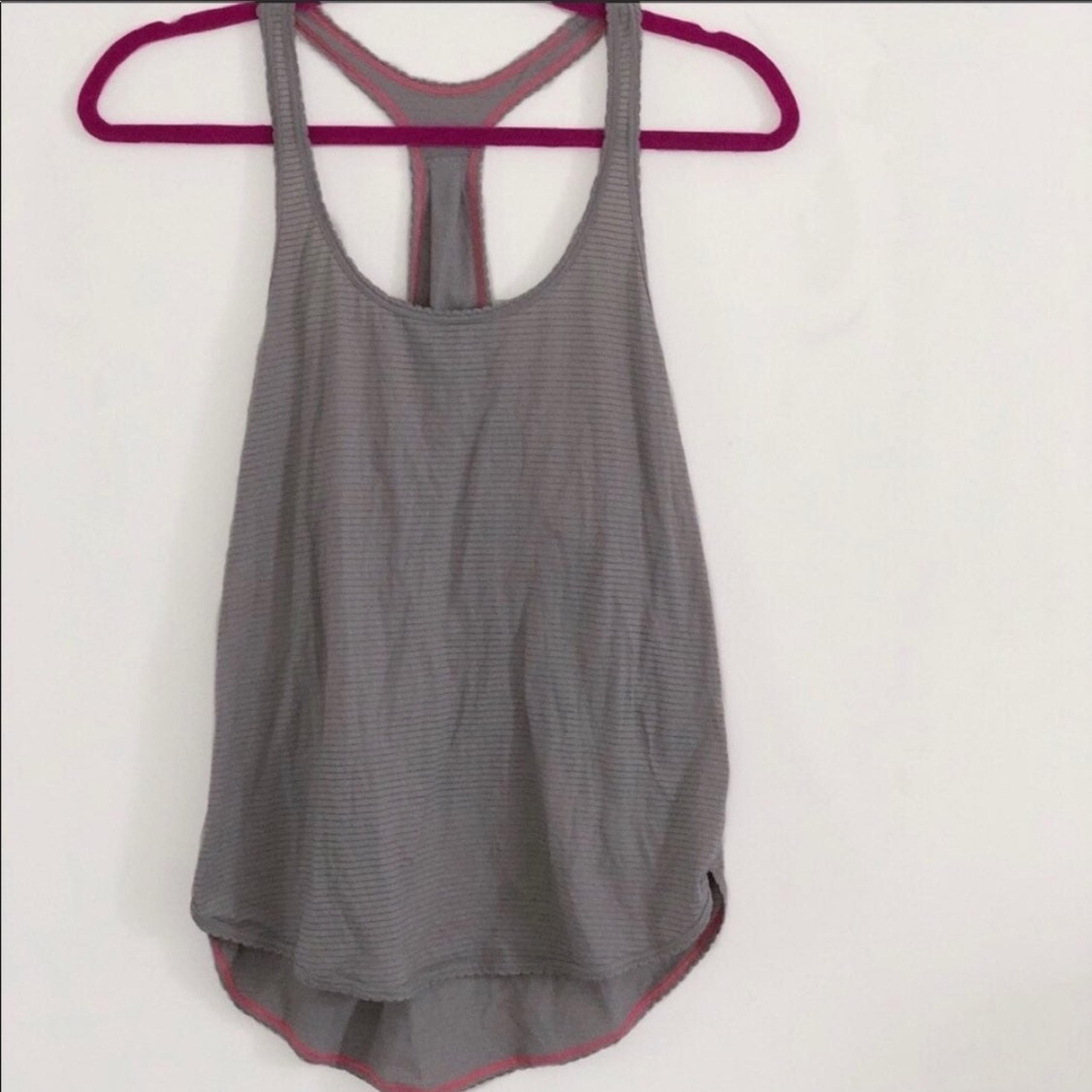 Gray Lululemon Tank Top