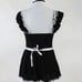 Size: XL - Sexy Lingerie Women Lace Underwear French Maid Nurse Cosplay Babydoll