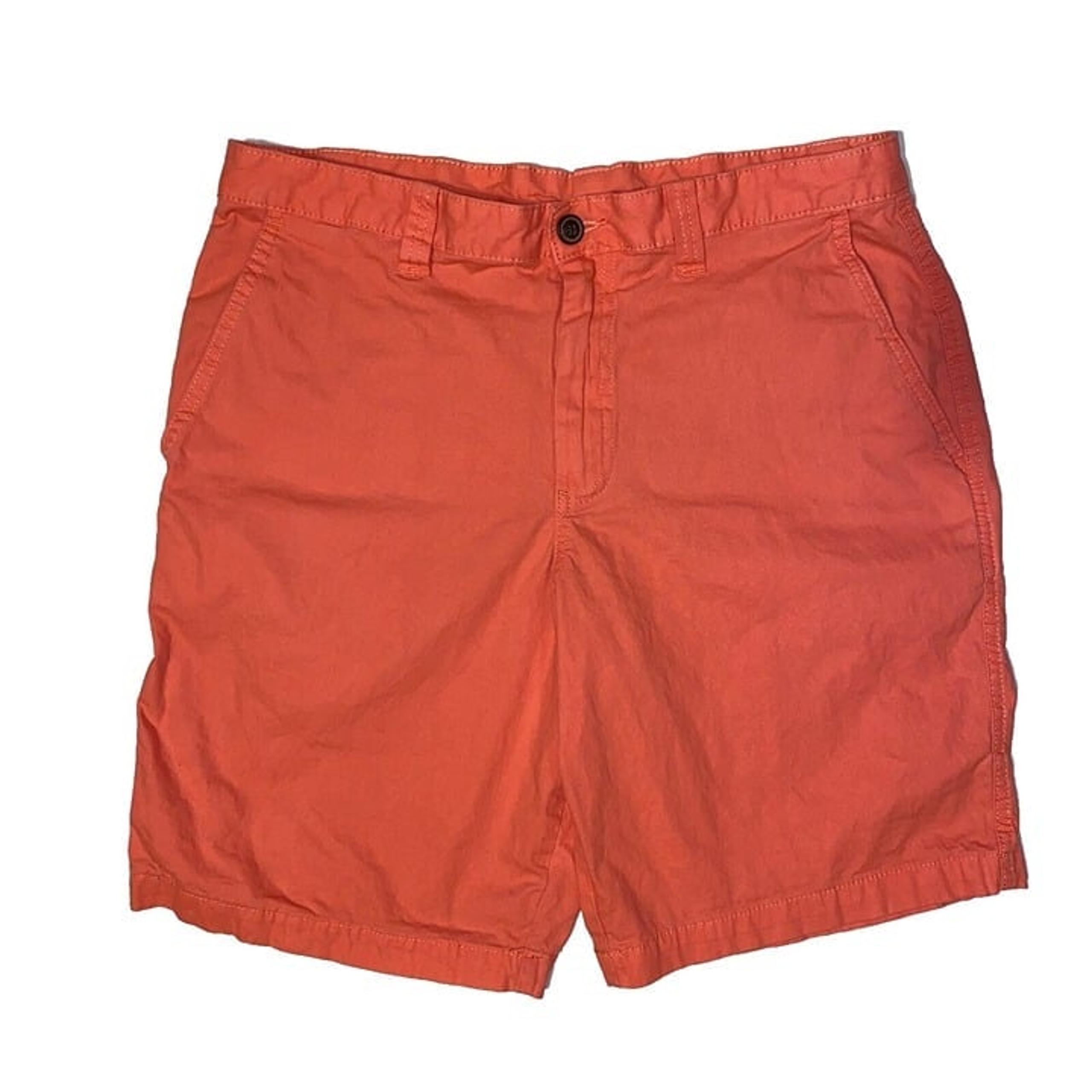 Magellan Outdoors Men's Pink Summerville Flat Front Shorts - 32