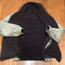 Men’s Medium Nautica Brown Tan Reversible Cotton/Fleece Jacket