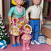 Fisher price dream dollhouse parents clothes Tree & baby!