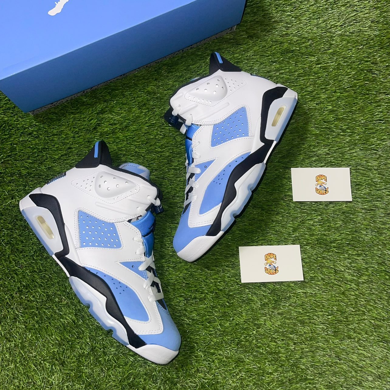 Air Jordan 6 UNC size 9