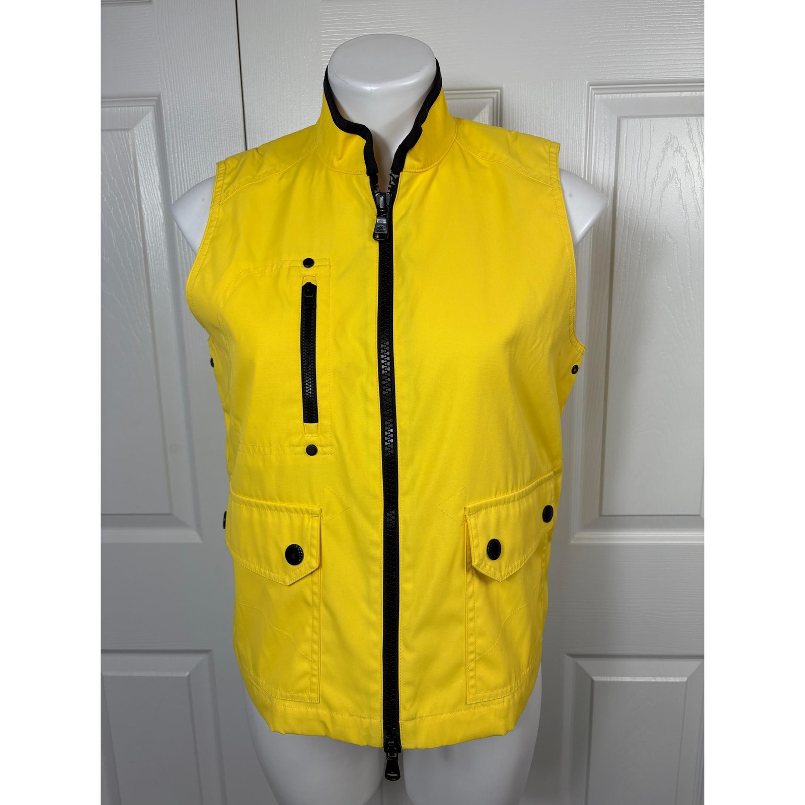 Ralph Lauren Women's Yellow Women's Nylon Vest Medium