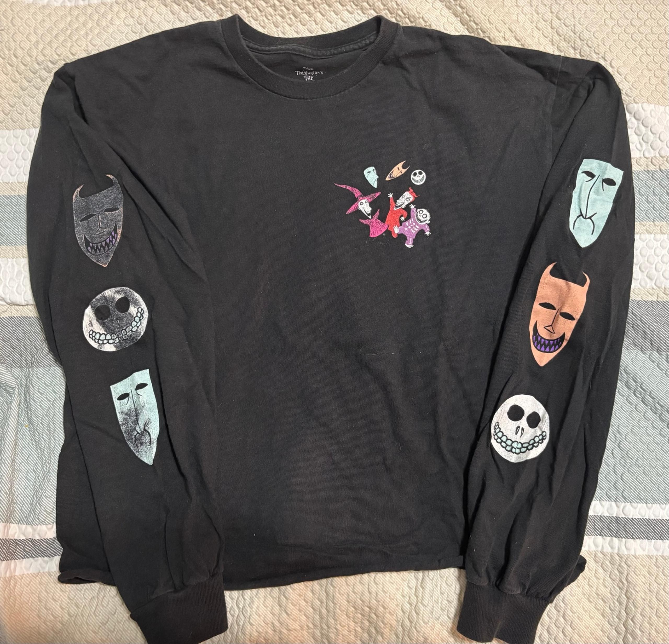 Nightmare Before Christmas long sleeve tshirt