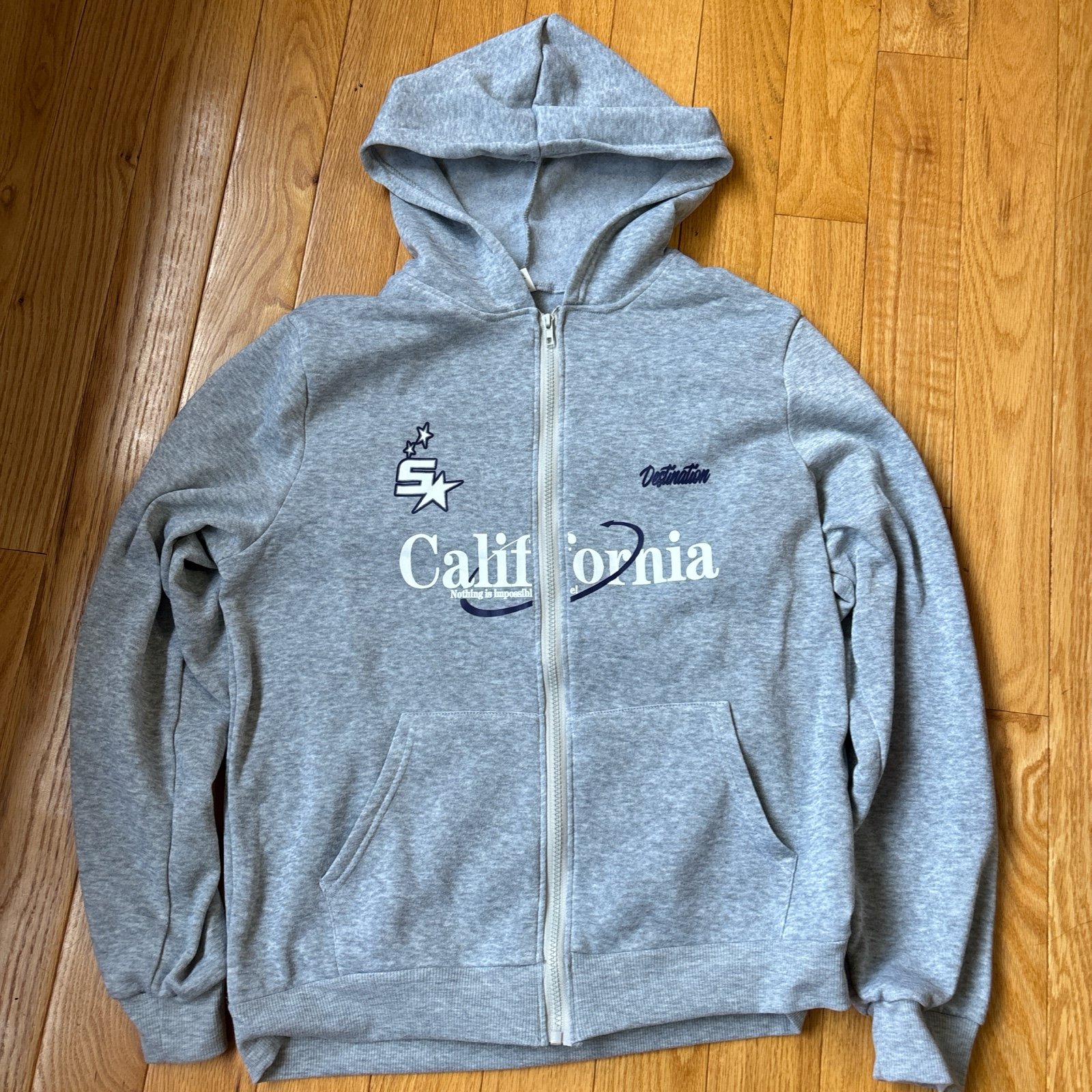 California Zip up hoodie