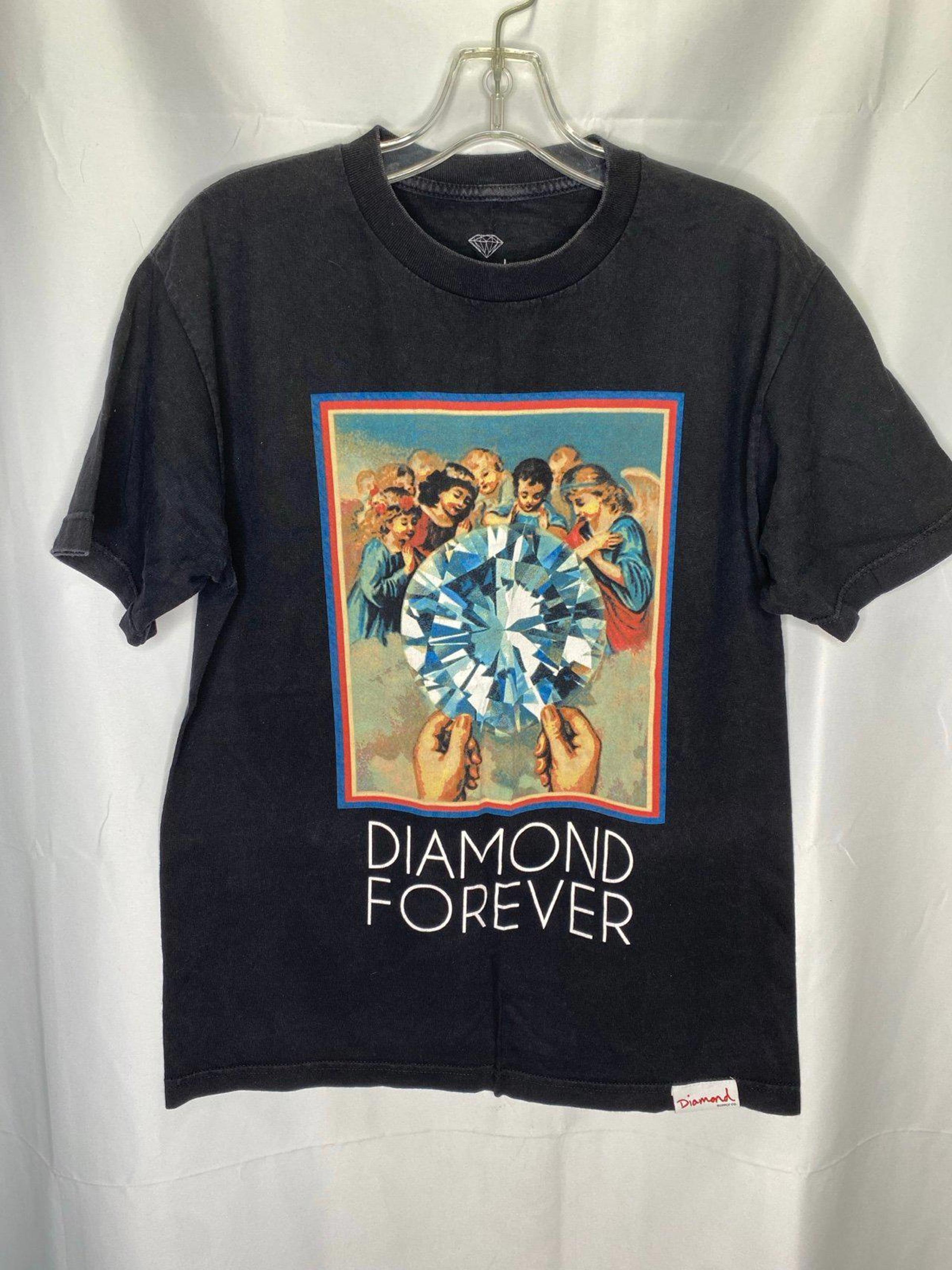 Diamond Supply Company T-Shirt, Diamond Forever Angel Design, Medium