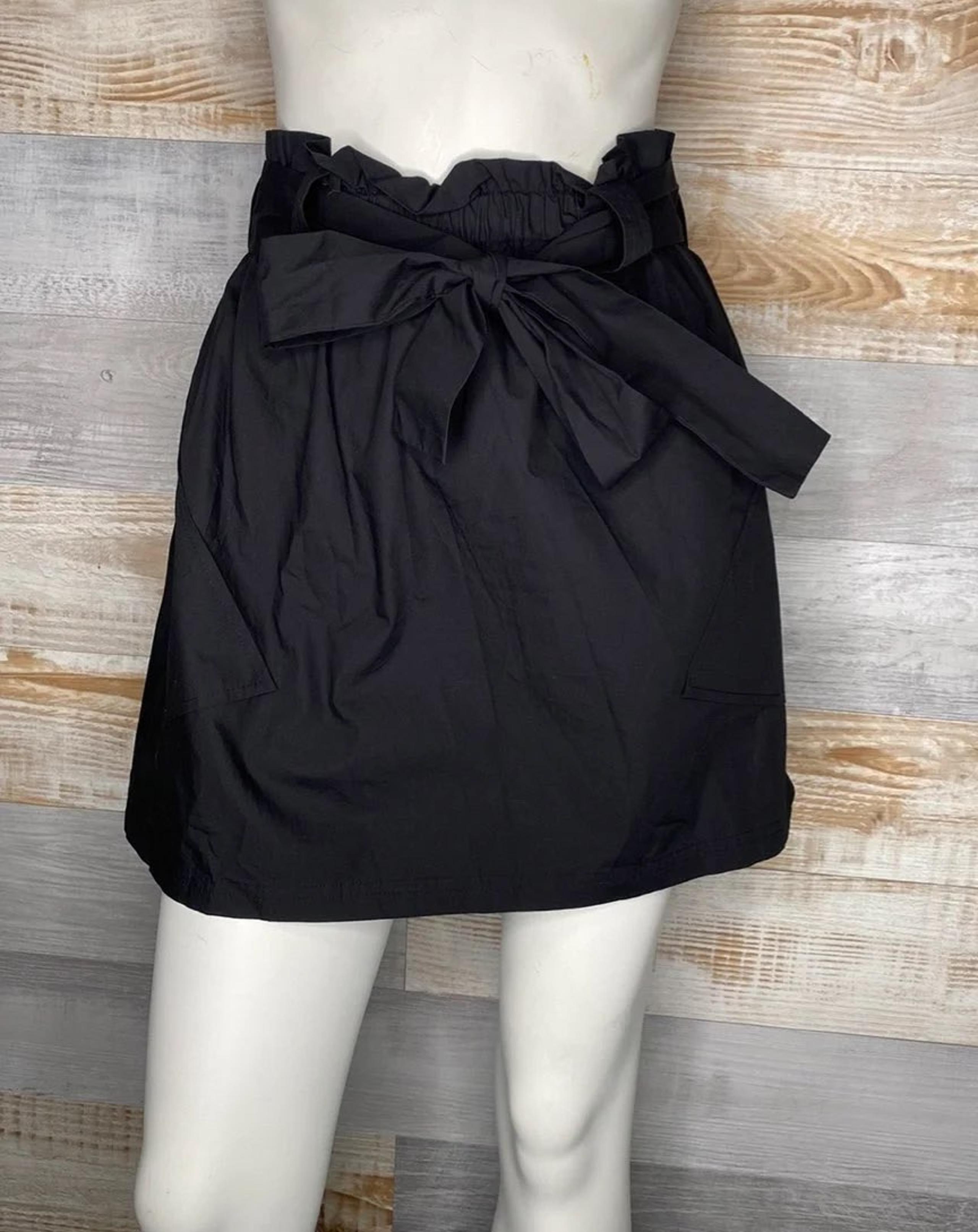 UO black A-line skirt
