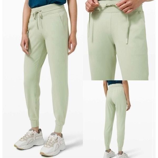 Lululemon Ready To Rulu Jogger Womens Size 8 Green Fern Casual Lounge Gym