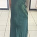 Green floral detail prom/formal dress (floor length)