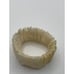 Women's Ivory Wide Mother of Pearl Elastic Bracelet
