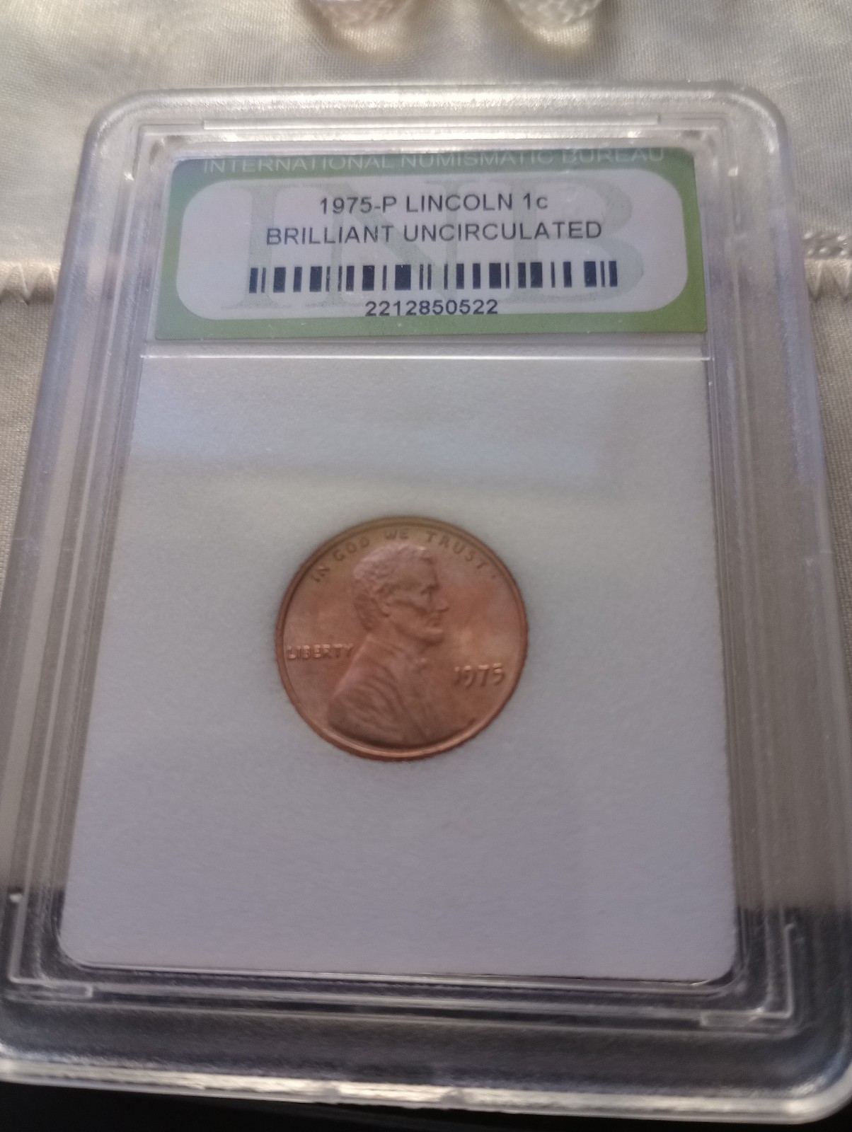 1975-P Lincoln Cent I.N.B
