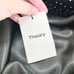 NWT Theory Pleat Wrap Skirt Black/White Dot Velvet Size 6