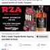 SIGNED Wu Tang Clan RZA (Empty) Bottle Of Vuelo Photo PROOF 100% Authentic !!!